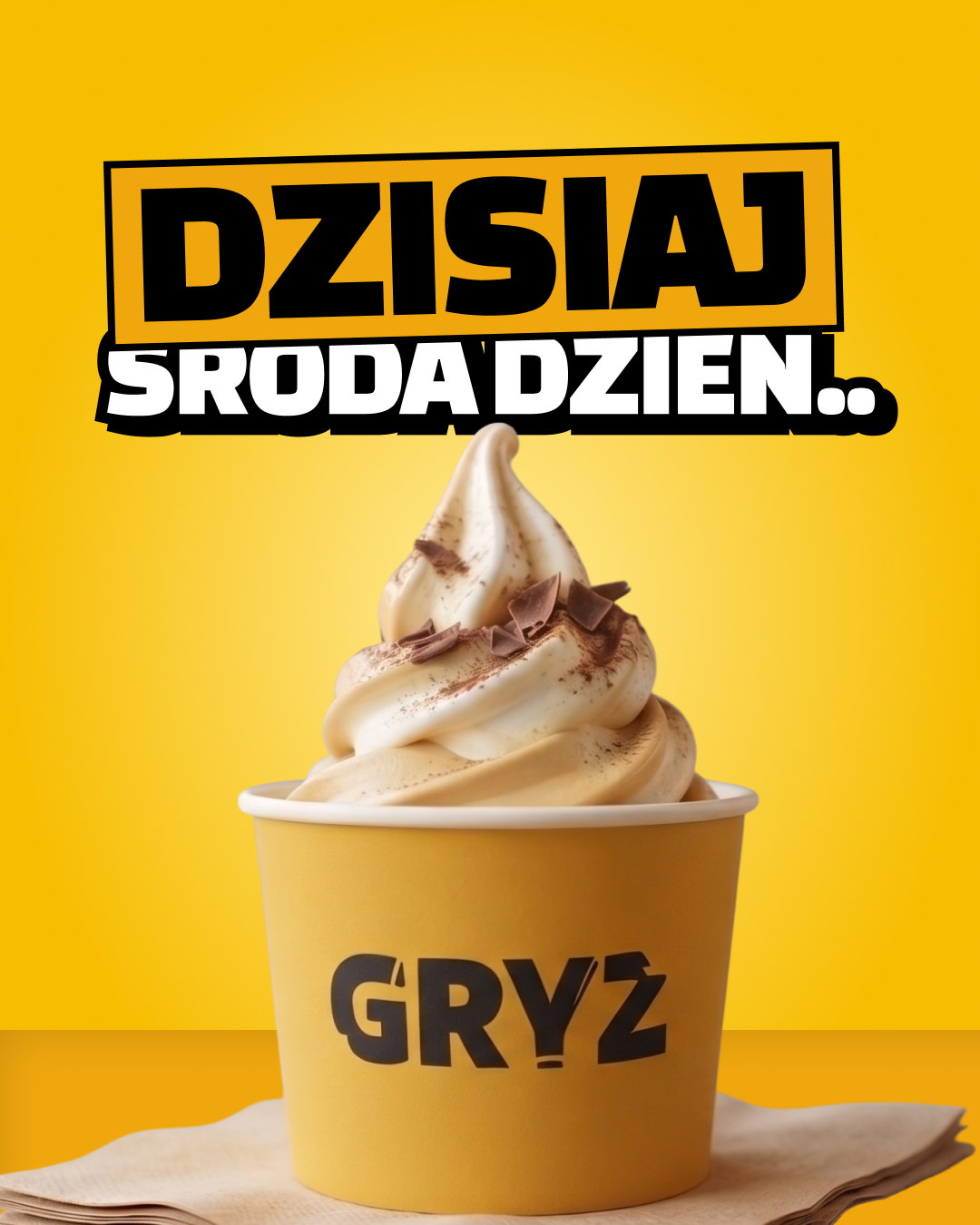 Promocja dnia GRYZ, środa z lodami